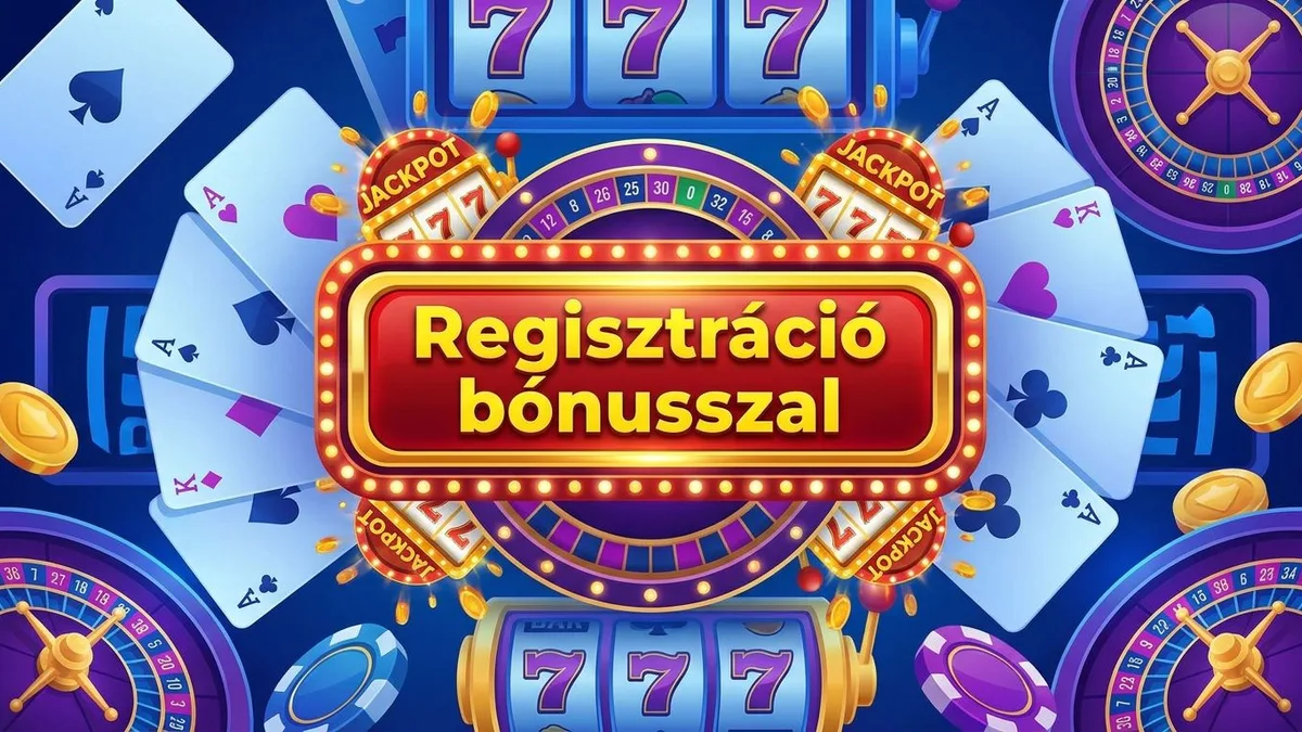 Regisztráció bónusszal